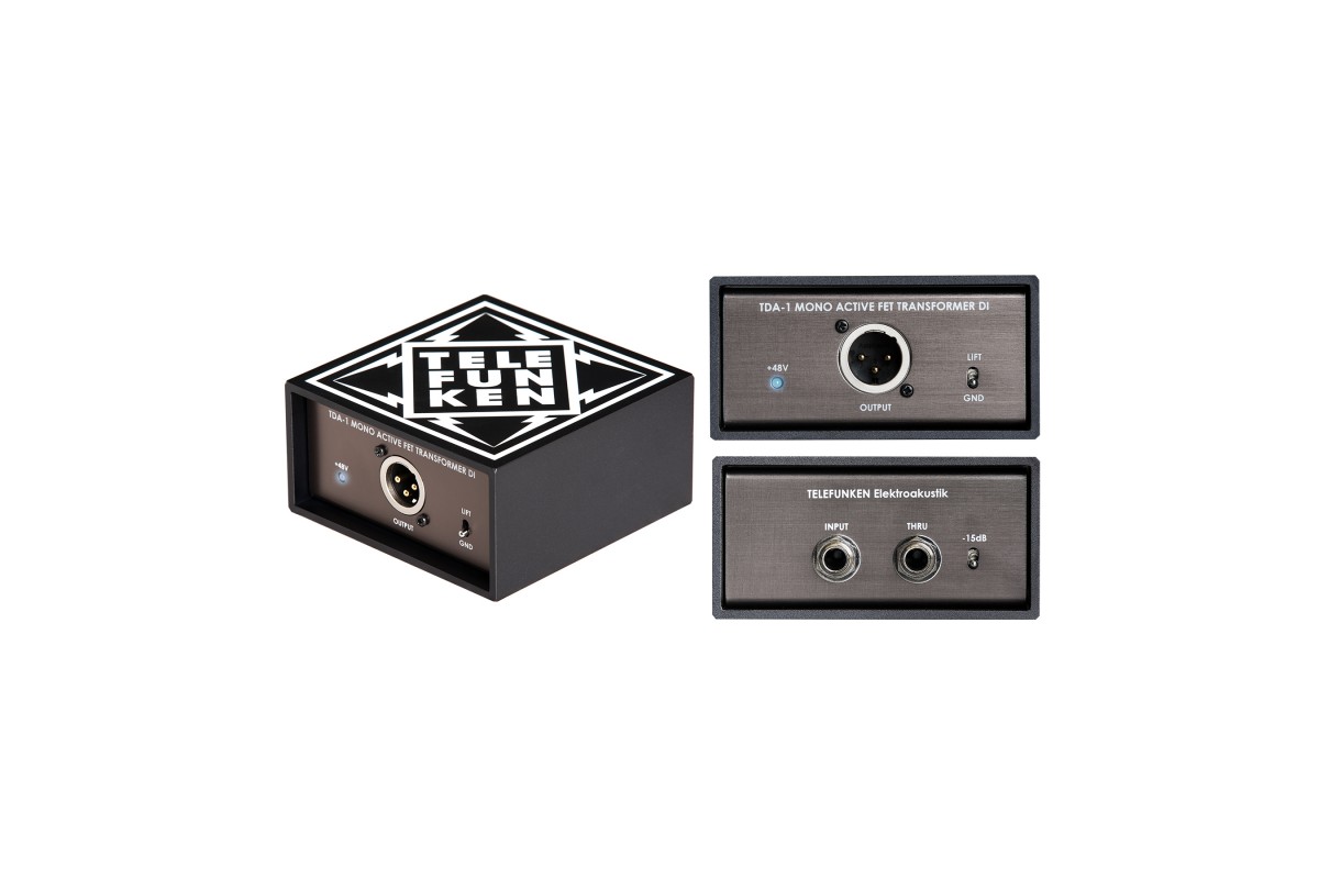 Telefunken TDA-1 - Mono Active Direct Box